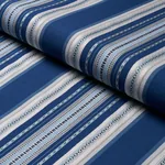 WELLINGTON STRIPE Fabric – BLUE | Schumacher | Wallpaper Twi WELLINGTON STRIPE fabric BLUE color by Schumacher