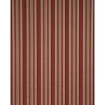 WELLINGTON STRIPE fabric MULTI ON SPICE color by Schumacher
