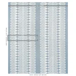 Wentworth Embroidery Fabric – CHAMBRAY | Schumacher | Wallpa Wentworth Embroidery fabric CHAMBRAY color by Schumacher