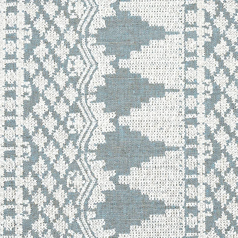 Wentworth Embroidery Fabric – CHAMBRAY | Schumacher | Wallpa Wentworth Embroidery fabric CHAMBRAY color by Schumacher