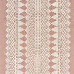Wentworth Embroidery Fabric – ROSE | Schumacher | Wallpaper Wentworth Embroidery fabric ROSE color by Schumacher