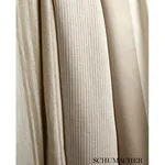 WESLEY TICKING STRIPE Fabric – EBONY | Schumacher | Wallpape WESLEY TICKING STRIPE fabric EBONY color by Schumacher