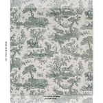 WESTERN TOILE Fabric – FOREST | Schumacher | Wallpaper Twins WESTERN TOILE fabric FOREST color by Schumacher