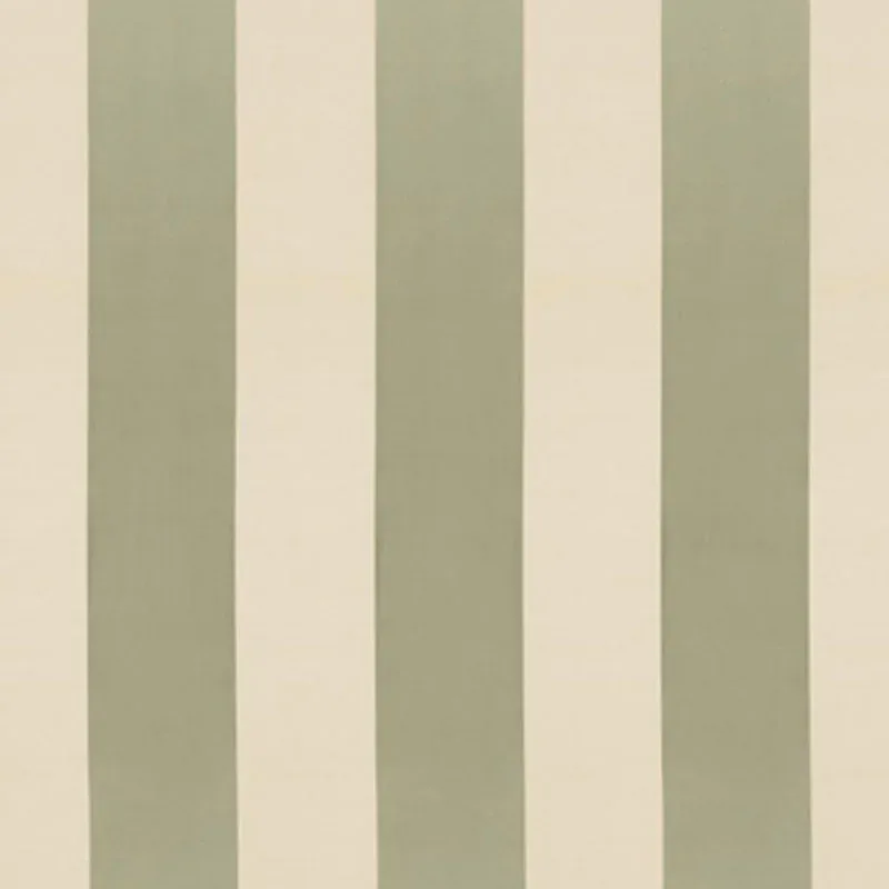 WICKHAM SATIN STRIPE fabric MINERAL color by Schumacher