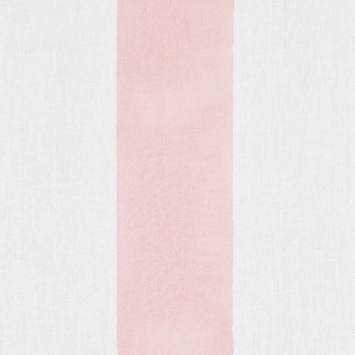 Wide Hand Block Stripe Fabric – PINK | Schumacher | Wallpape Wide Hand Block Stripe fabric PINK color by Schumacher