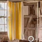 Wide Hand Block Stripe Fabric – YELLOW | Schumacher | Wallpa Wide Hand Block Stripe fabric YELLOW color by Schumacher