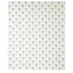 Wild Carrot Hand Block Print Fabric – INDIGO | Schumacher | Wild Carrot Hand Block Print fabric INDIGO color by Schumacher