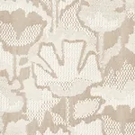 WILD FLOWER fabric BARLEY color by Schumacher