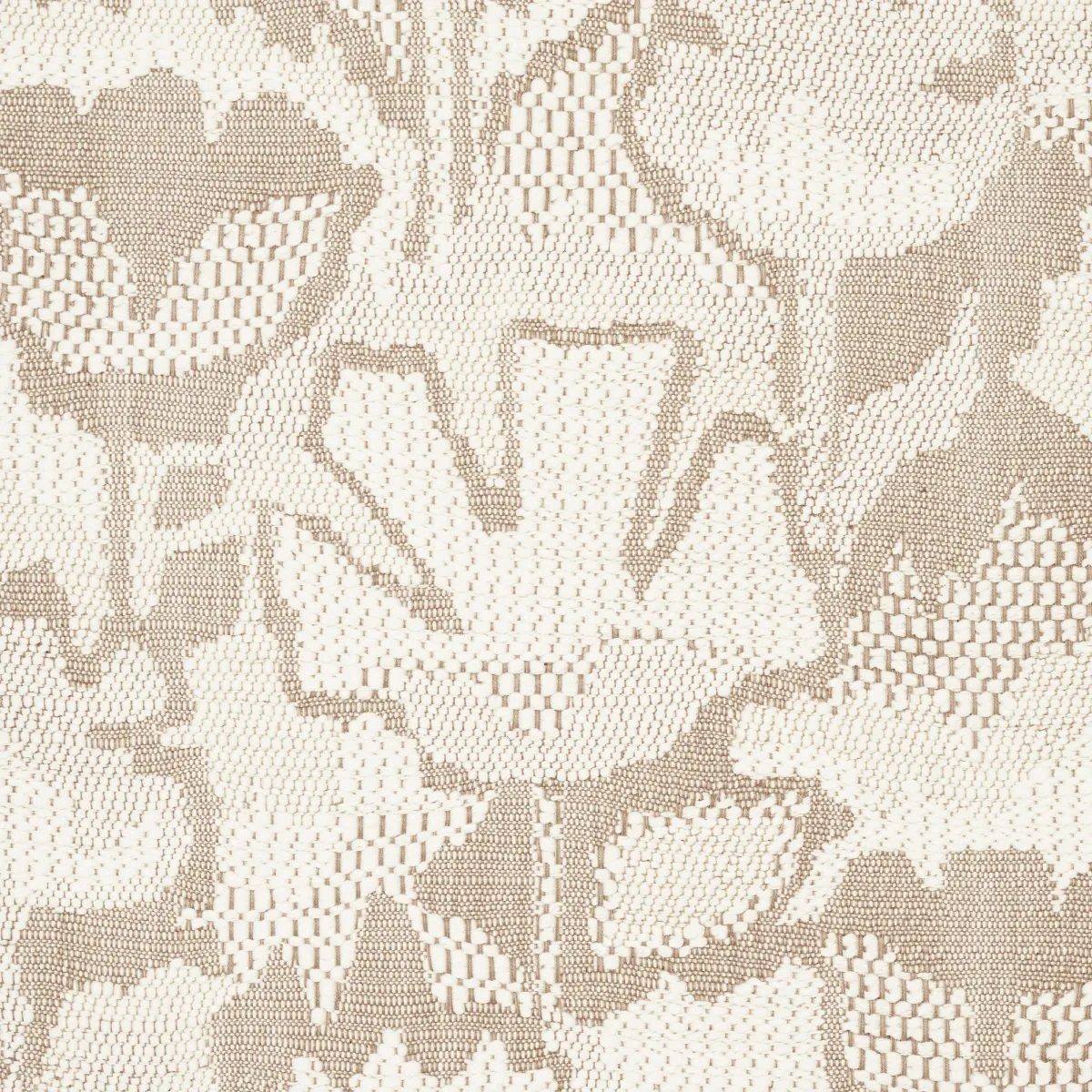 WILD FLOWER fabric BARLEY color by Schumacher