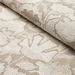 WILD FLOWER fabric BARLEY color by Schumacher