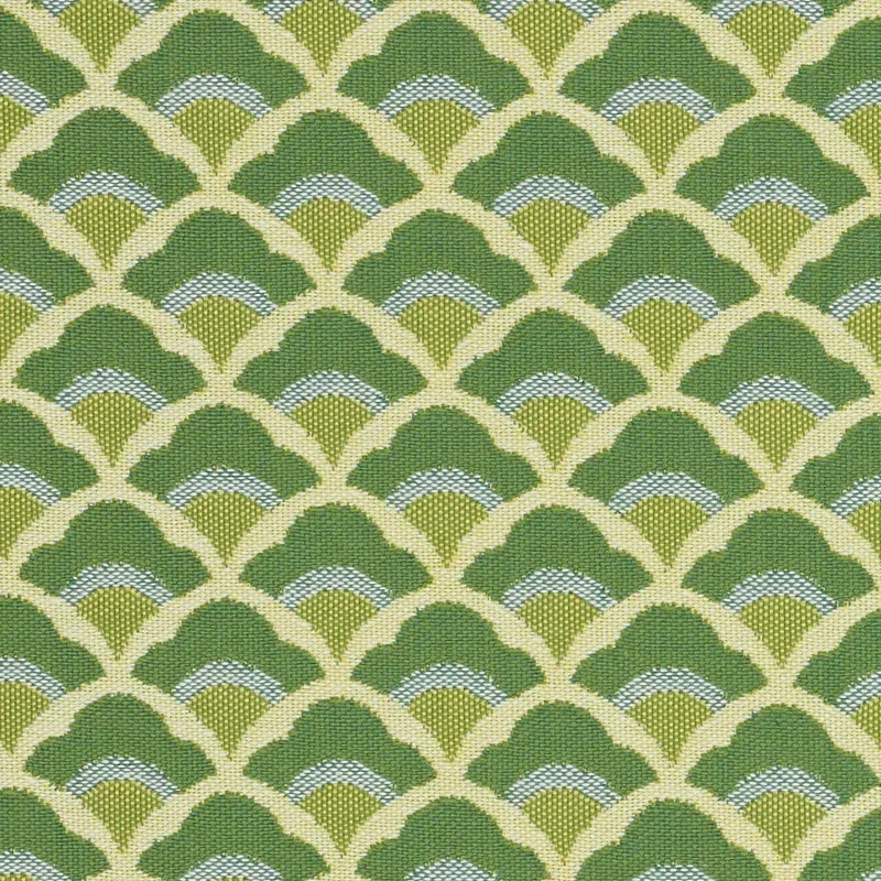 WILHELM fabric KELLY GREEN color by Schumacher