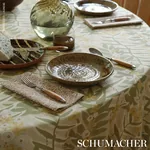 WILLOW LEAF Fabric – MOCHA | Schumacher | Wallpaper Twins WILLOW LEAF fabric MOCHA color by Schumacher