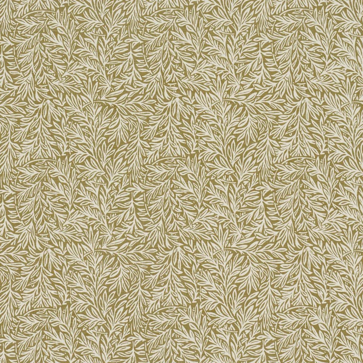 WILLOW LEAF fabric MOSS color by Schumacher