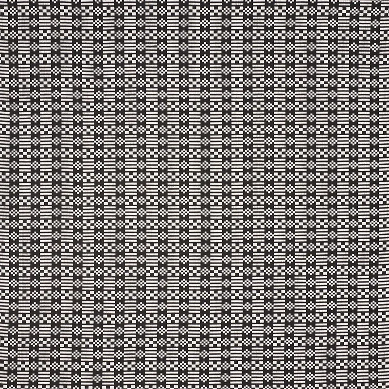 WILSON EMBROIDERY Fabric – BLACK | Schumacher | Wallpaper Tw WILSON EMBROIDERY fabric BLACK color by Schumacher