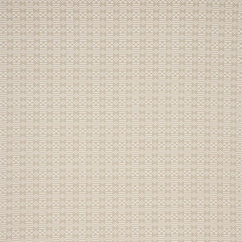 WILSON EMBROIDERY fabric SAND color by Schumacher