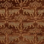 WOODLAND LEOPARD VELVET Fabric – SEPIA | Schumacher | Wallpa WOODLAND LEOPARD VELVET fabric SEPIA color by Schumacher