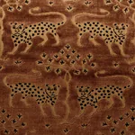 WOODLAND LEOPARD VELVET Fabric – SEPIA | Schumacher | Wallpa WOODLAND LEOPARD VELVET fabric SEPIA color by Schumacher
