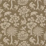 WOODLAND SILHOUETTE Fabric – MOCHA | Schumacher | Wallpaper WOODLAND SILHOUETTE fabric MOCHA color by Schumacher