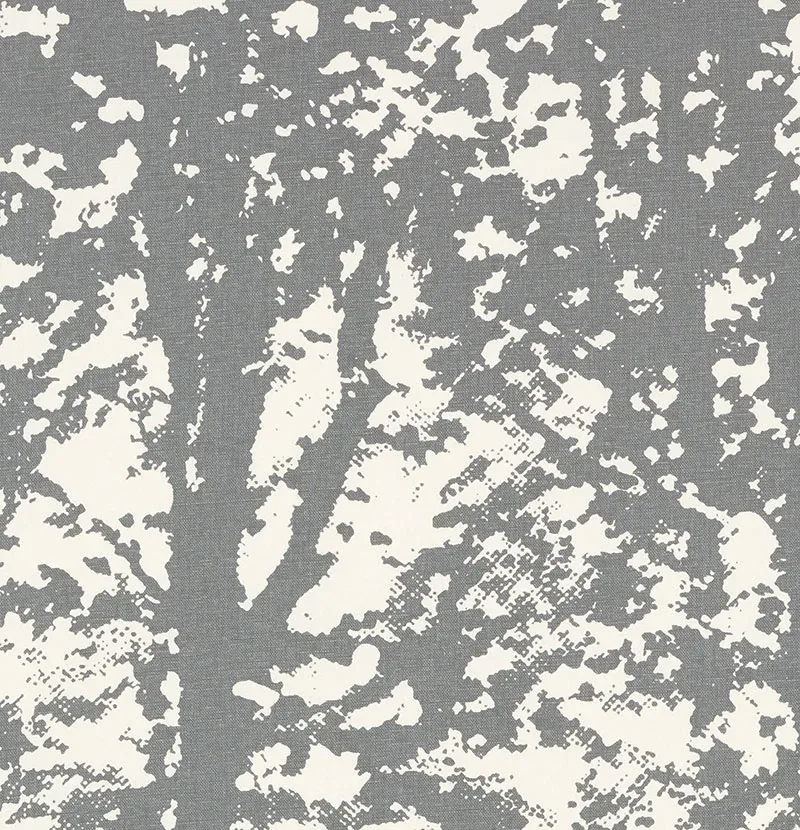 WOODLAND fabric SMOKE color by Schumacher