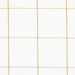 WOODMAN CHECK fabric STRAW color by Schumacher