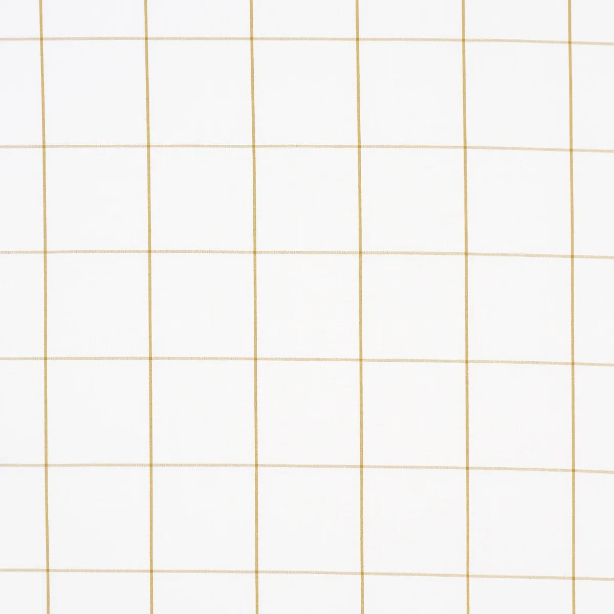 WOODMAN CHECK fabric STRAW color by Schumacher