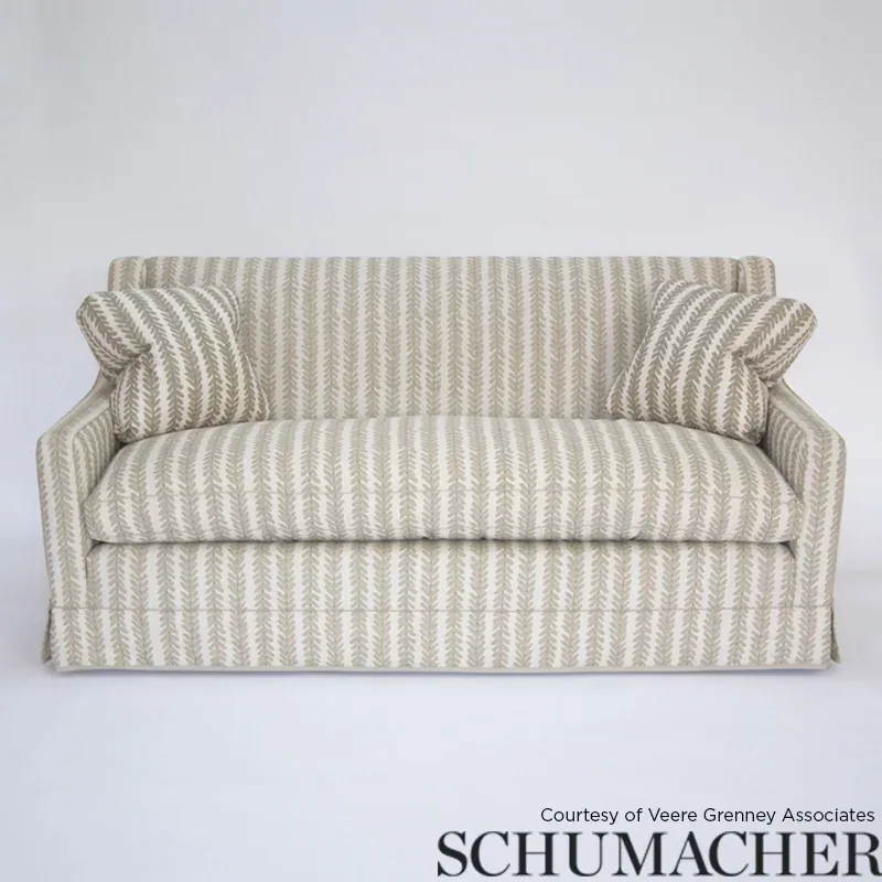 WOODPERRY Fabric – BROWN | Schumacher | Wallpaper Twins WOODPERRY fabric BROWN color by Schumacher