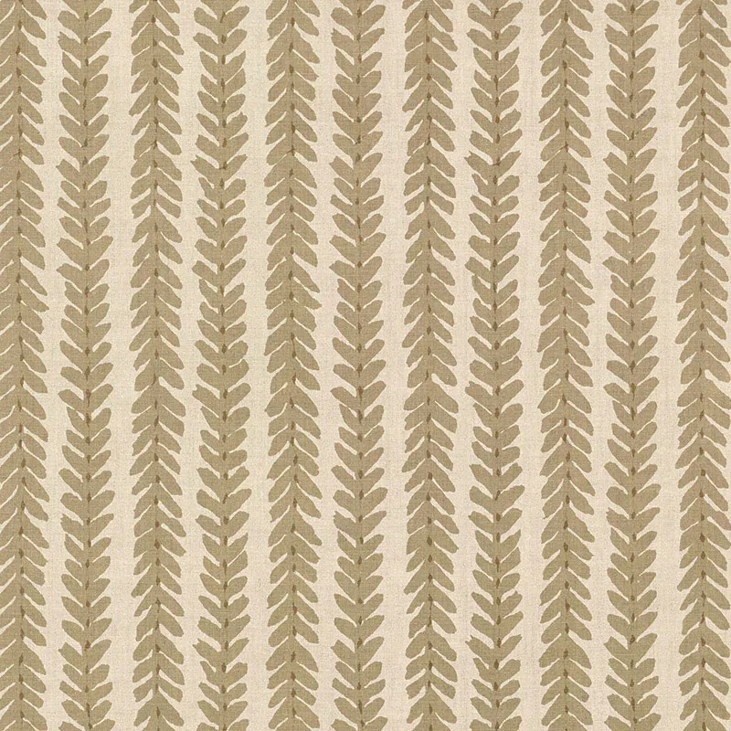 WOODPERRY fabric BROWN color by Schumacher