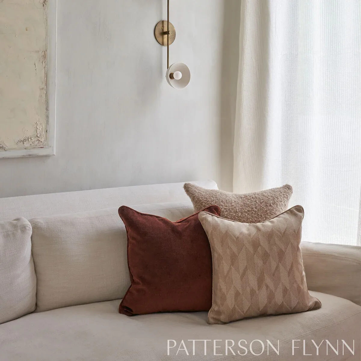 WREN ALPACA SHEER Fabric – IVORY | Schumacher | Wallpaper Tw WREN ALPACA SHEER fabric IVORY color by Schumacher