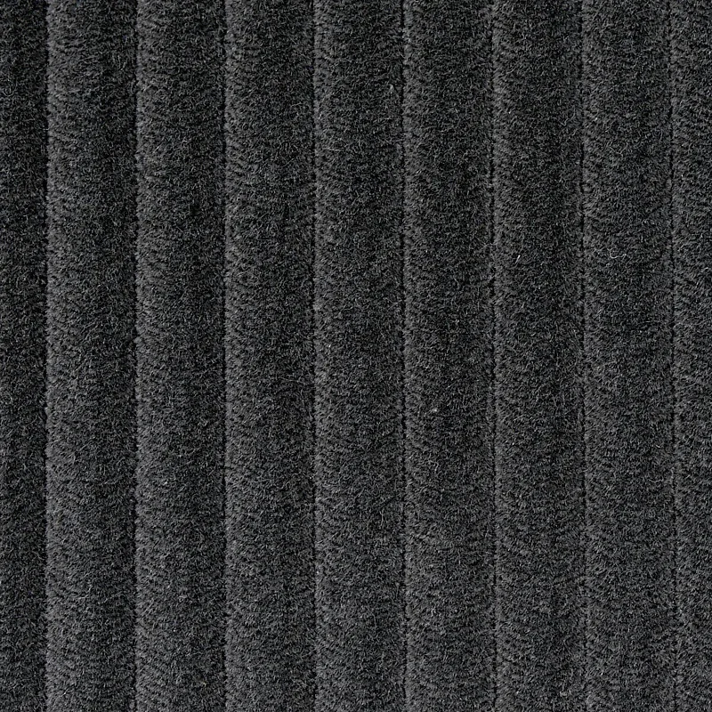 WYATT CORDUROY fabric ELEPHANT GREY color by Schumacher