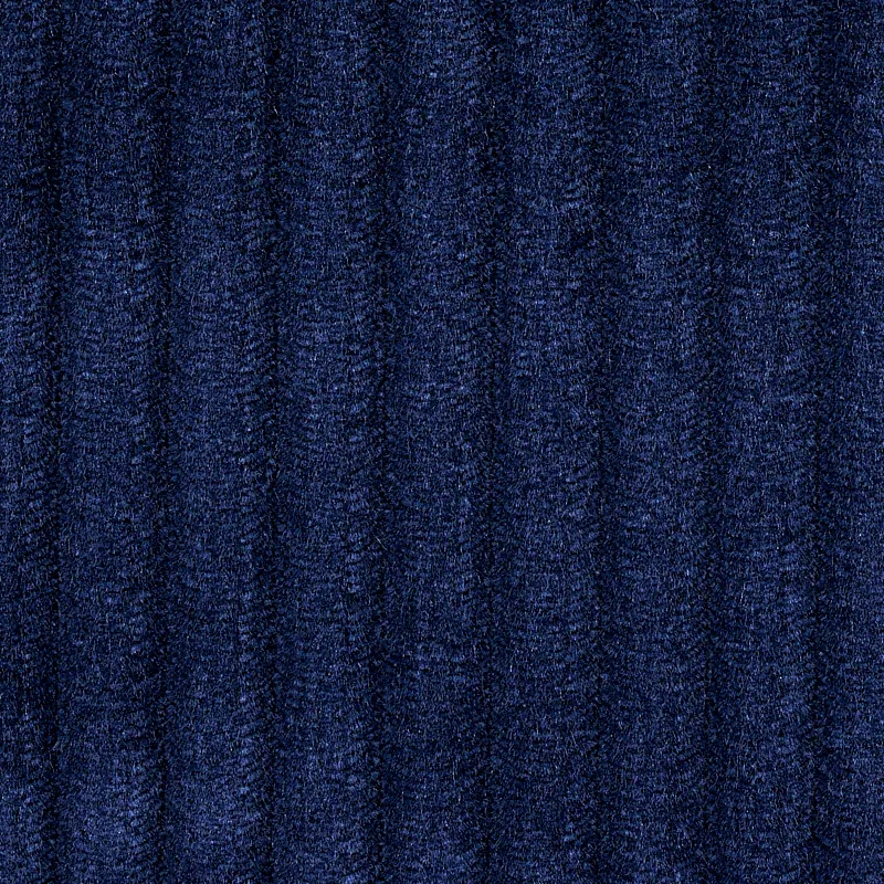WYATT CORDUROY fabric NAVY color by Schumacher