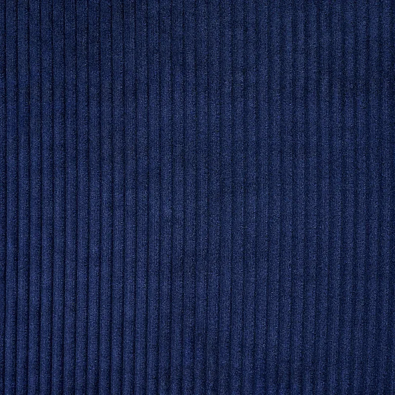 WYATT CORDUROY fabric NAVY color by Schumacher