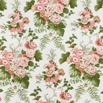 WYCOMBE PARK Fabric – PINK | Schumacher | Wallpaper Twins WYCOMBE PARK fabric PINK color by Schumacher
