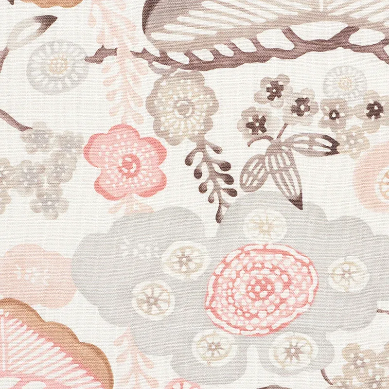 YUME fabric BLUSH color by Schumacher