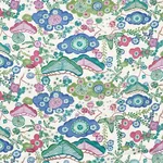 YUME Fabric – EMERALD | Schumacher | Wallpaper Twins YUME fabric EMERALD color by Schumacher