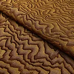 ZAMBEZI VELVET fabric BRONZE color by Schumacher