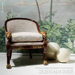 ZAMBEZI VELVET Fabric – CHAMPAGNE | Schumacher | Wallpaper T ZAMBEZI VELVET fabric CHAMPAGNE color by Schumacher