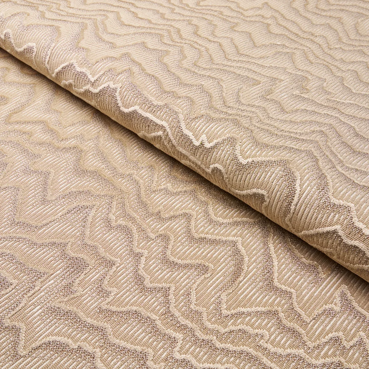 ZAMBEZI VELVET fabric CHAMPAGNE color by Schumacher