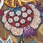ZANZIBAR LINEN PRINT Fabric – CERULEAN | Schumacher | Wallpa ZANZIBAR LINEN PRINT fabric CERULEAN color by Schumacher