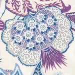 ZANZIBAR LINEN PRINT Fabric – HYACINTH | Schumacher | Wallpa ZANZIBAR LINEN PRINT fabric HYACINTH color by Schumacher