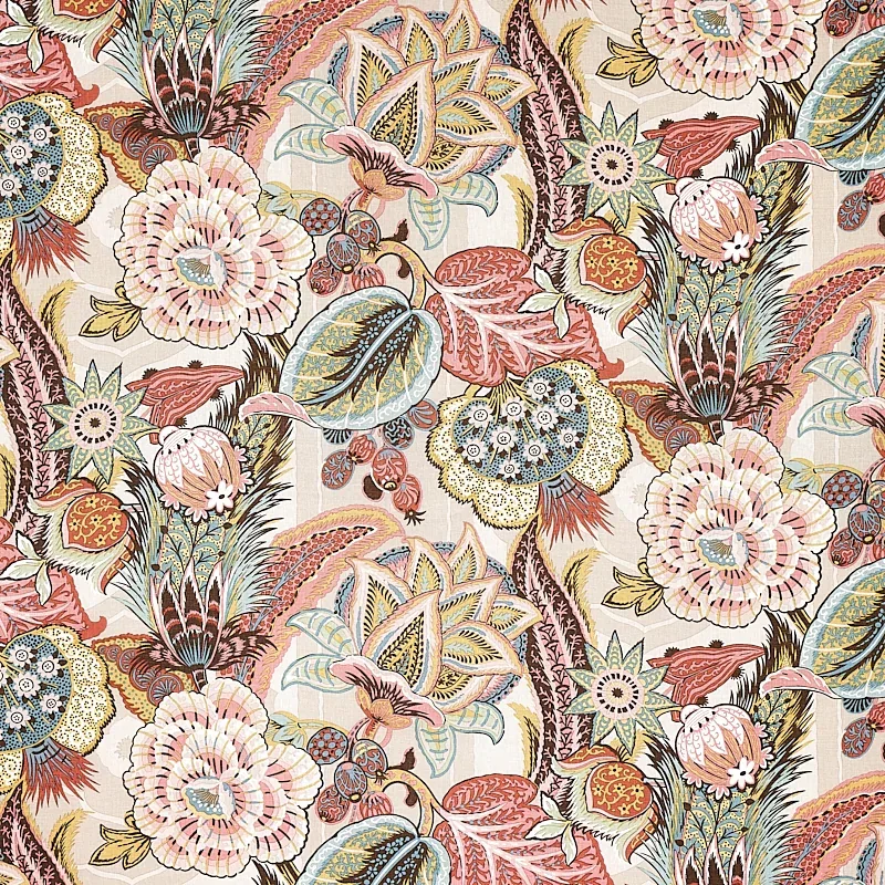 173525 | ZANZIBAR LINEN PRINT – PINK