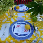 ZANZIBAR TRELLIS CHINTZ Fabric – CANARY | Schumacher | Wallp ZANZIBAR TRELLIS CHINTZ fabric CANARY color by Schumacher