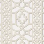 ZANZIBAR TRELLIS MATTE Fabric – SAND | Schumacher | Wallpape ZANZIBAR TRELLIS MATTE fabric SAND color by Schumacher