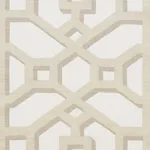 ZANZIBAR TRELLIS MATTE Fabric – SAND | Schumacher | Wallpape ZANZIBAR TRELLIS MATTE fabric SAND color by Schumacher