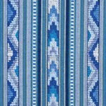 ZARZUELA STRIPE EMBROIDERY Fabric – INDIGO | Schumacher | Wa ZARZUELA STRIPE EMBROIDERY fabric INDIGO color by Schumacher