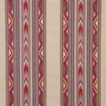 ZARZUELA STRIPE EMBROIDERY Fabric – MULTI | Schumacher | Wal ZARZUELA STRIPE EMBROIDERY fabric MULTI color by Schumacher