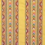 ZARZUELA STRIPE EMBROIDERY Fabric – SAFFRON | Schumacher | W ZARZUELA STRIPE EMBROIDERY fabric SAFFRON color by Schumacher