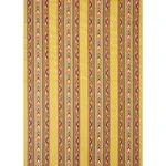 ZARZUELA STRIPE EMBROIDERY Fabric – SAFFRON | Schumacher | W ZARZUELA STRIPE EMBROIDERY fabric SAFFRON color by Schumacher