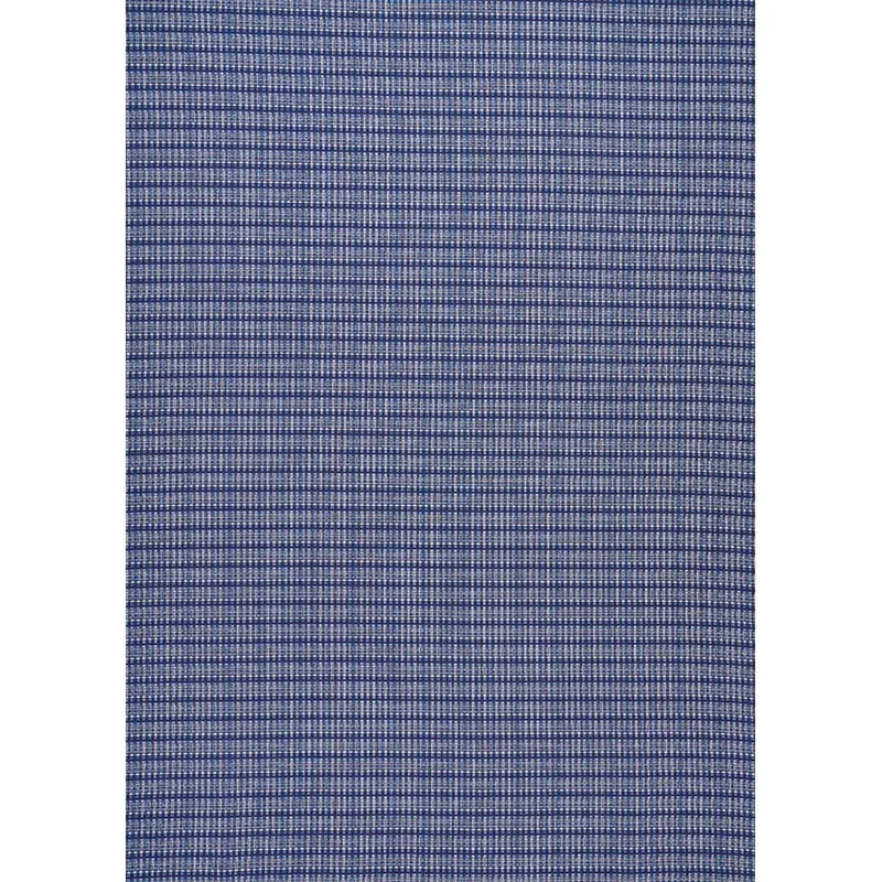 ZEALAND CHECK Fabric – DENIM | Schumacher | Wallpaper Twins ZEALAND CHECK fabric DENIM color by Schumacher