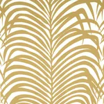 ZEBRA PALM Fabric – KHAKI | Schumacher | Wallpaper Twins ZEBRA PALM fabric KHAKI color by Schumacher