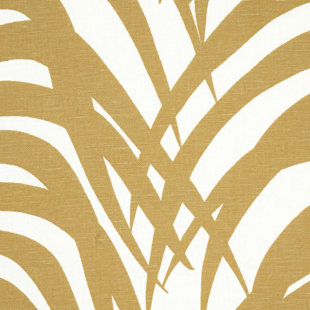 ZEBRA PALM Fabric – KHAKI | Schumacher | Wallpaper Twins ZEBRA PALM fabric KHAKI color by Schumacher